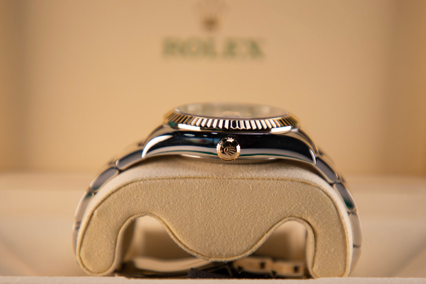 2020 Rolex Sky-Dweller Yellow Gold Steel White Dial Mens Watch 326933 Box & Papers 2020