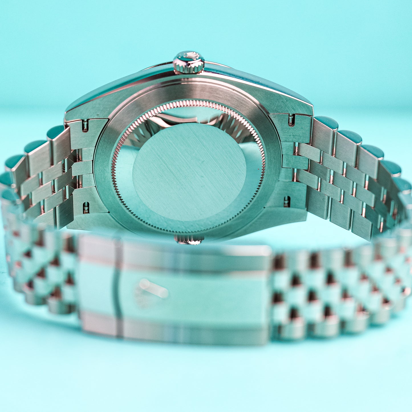 Rolex Datejust 41 mm Mint Green Dial Oystersteel and White Gold Jubilee Bracelet 126334-0028