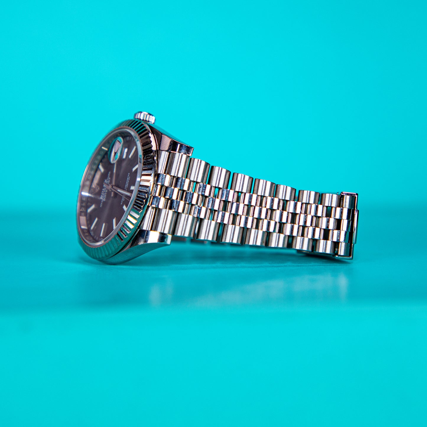 Rolex Datejust 41mm Rhodium Index Jubilee 126334