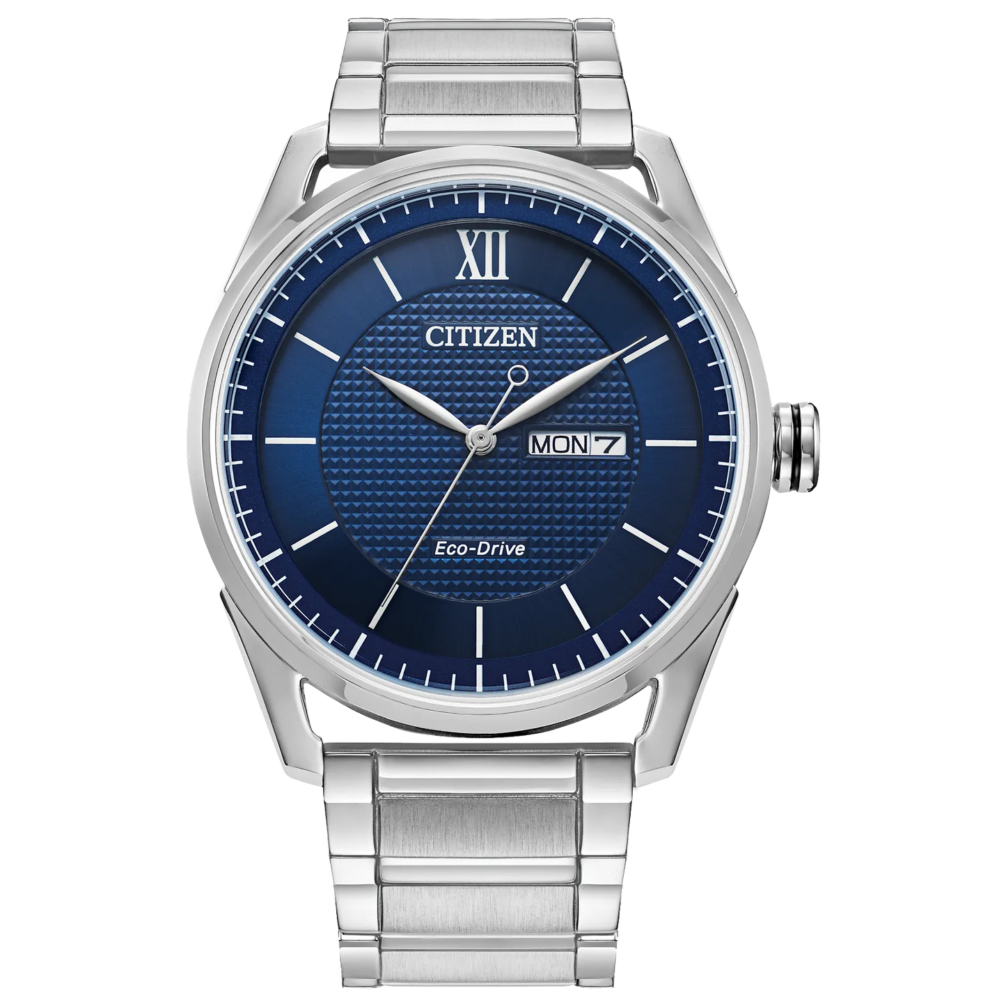 Citizen Eco-Drive Classic 42 mm Silver Stainless Steel Case AW0081-54L