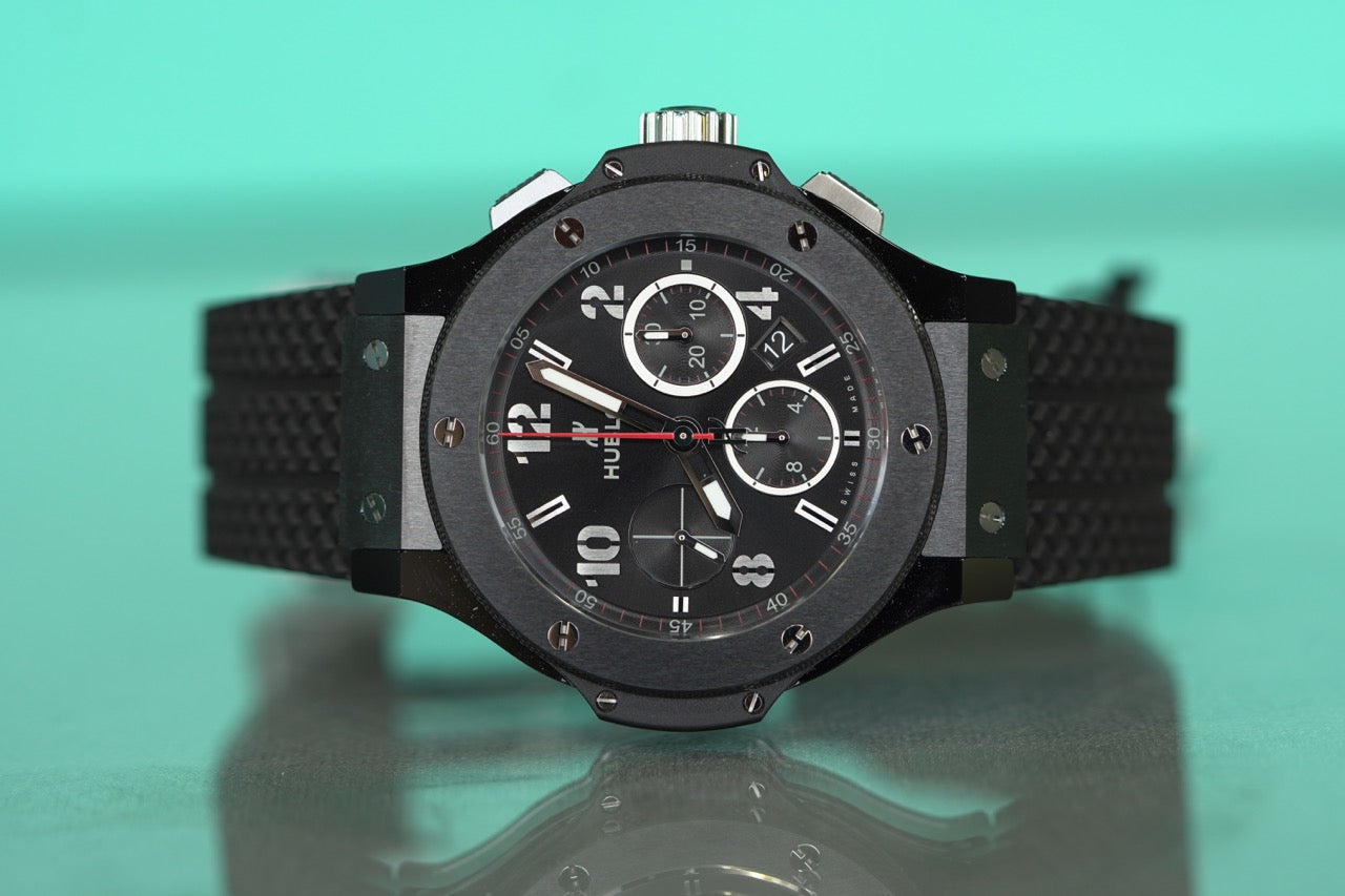 Hublot Big Bang Stainless Steel 44mm Black Rubber Box & Papers 2024 301CM130RX