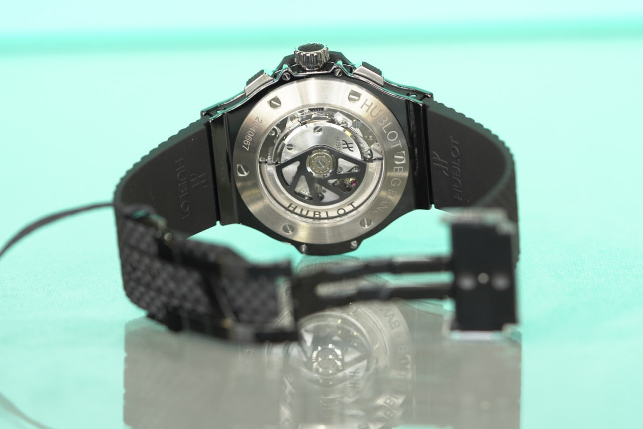 Hublot Big Bang Stainless Steel 44mm Black Rubber Box & Papers 2024 301CM130RX