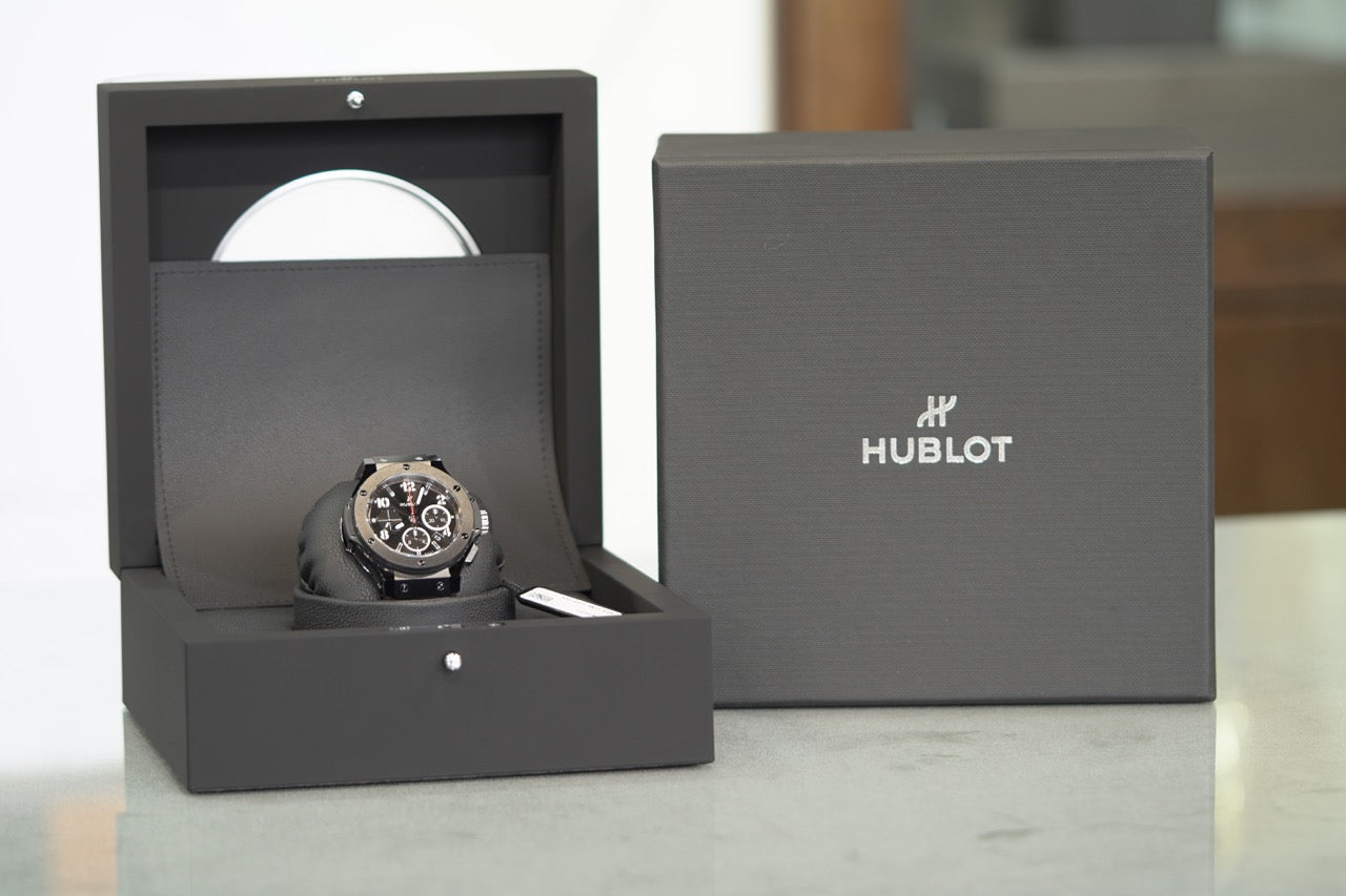 Hublot Big Bang Stainless Steel 44mm Black Rubber Box & Papers 2024 301CM130RX
