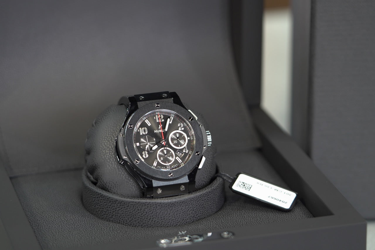 Hublot Big Bang Stainless Steel 44mm Black Rubber Box & Papers 2024 301CM130RX