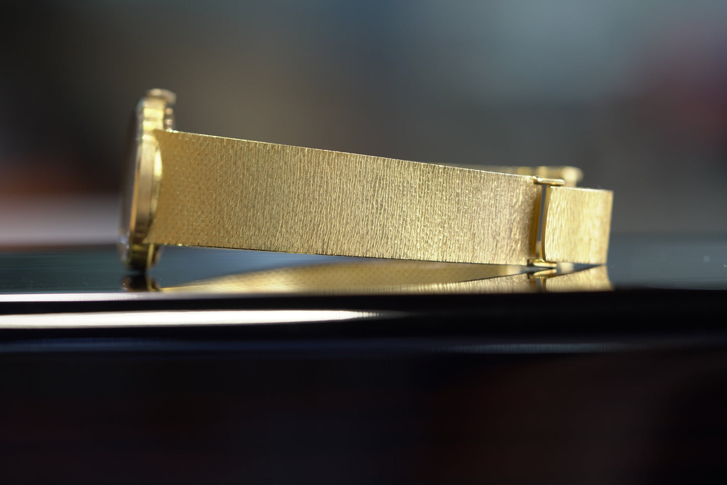 Patek Philippe Ellipse Yellow Gold 32mm Gold Bracelet Watch Only 1973 3546
