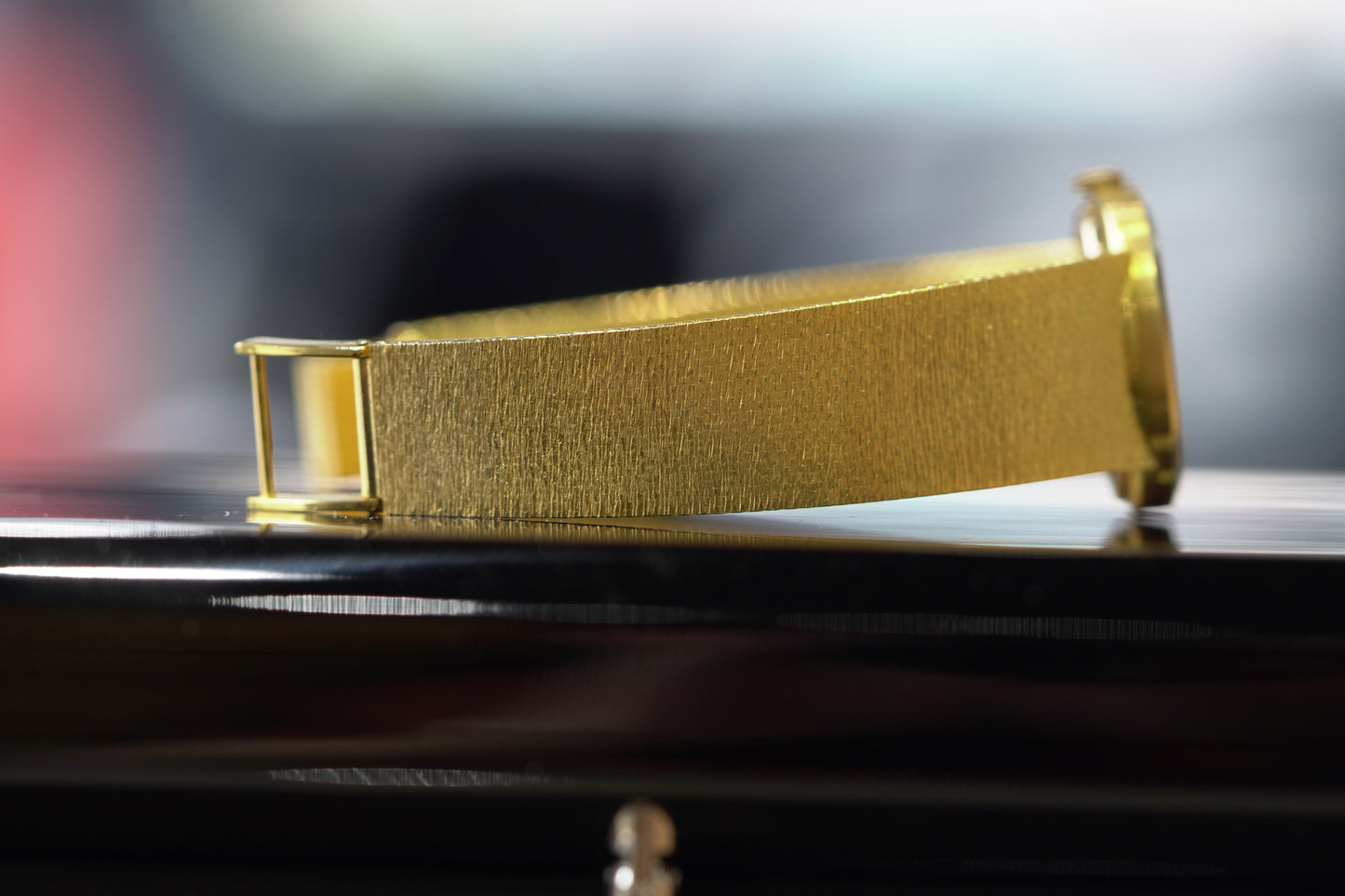 Patek Philippe Ellipse Yellow Gold 32mm Gold Bracelet Watch Only 1973 3546