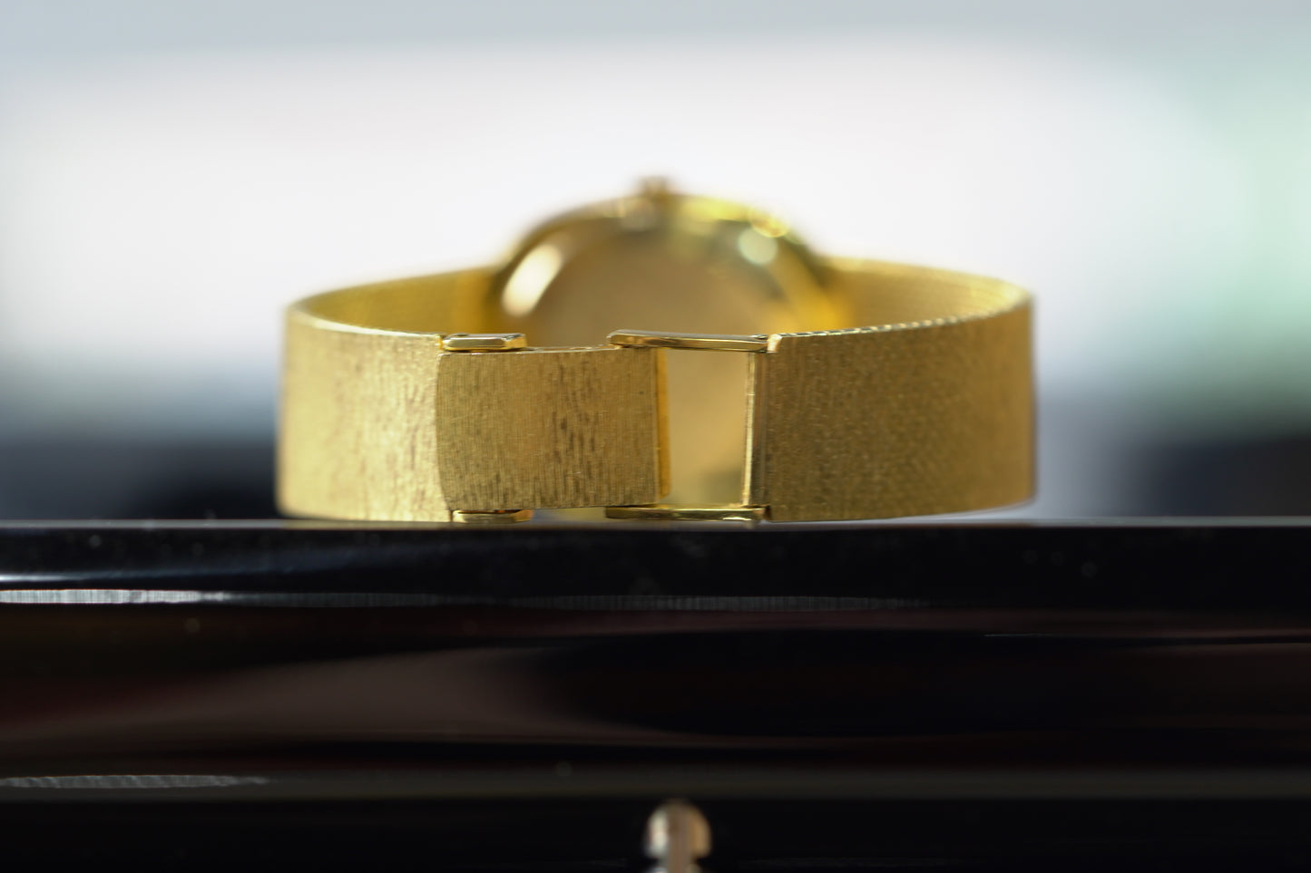 Patek Philippe Ellipse Yellow Gold 32mm Gold Bracelet Watch Only 1973 3546