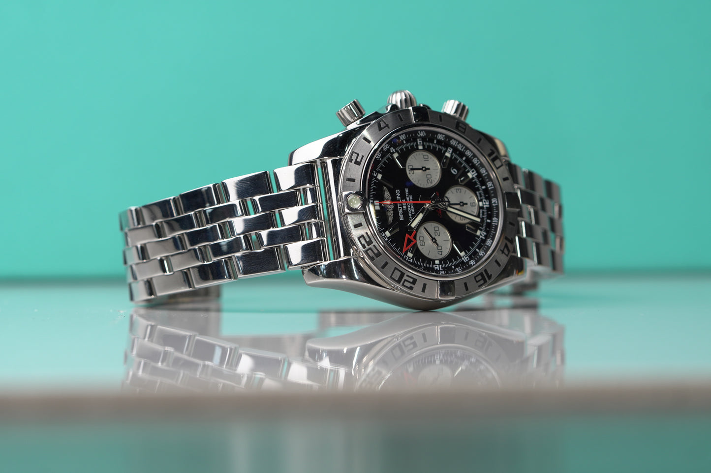 Breitling Chronomat Stainless Steel 44mm Bracelet Watch Only AB0420