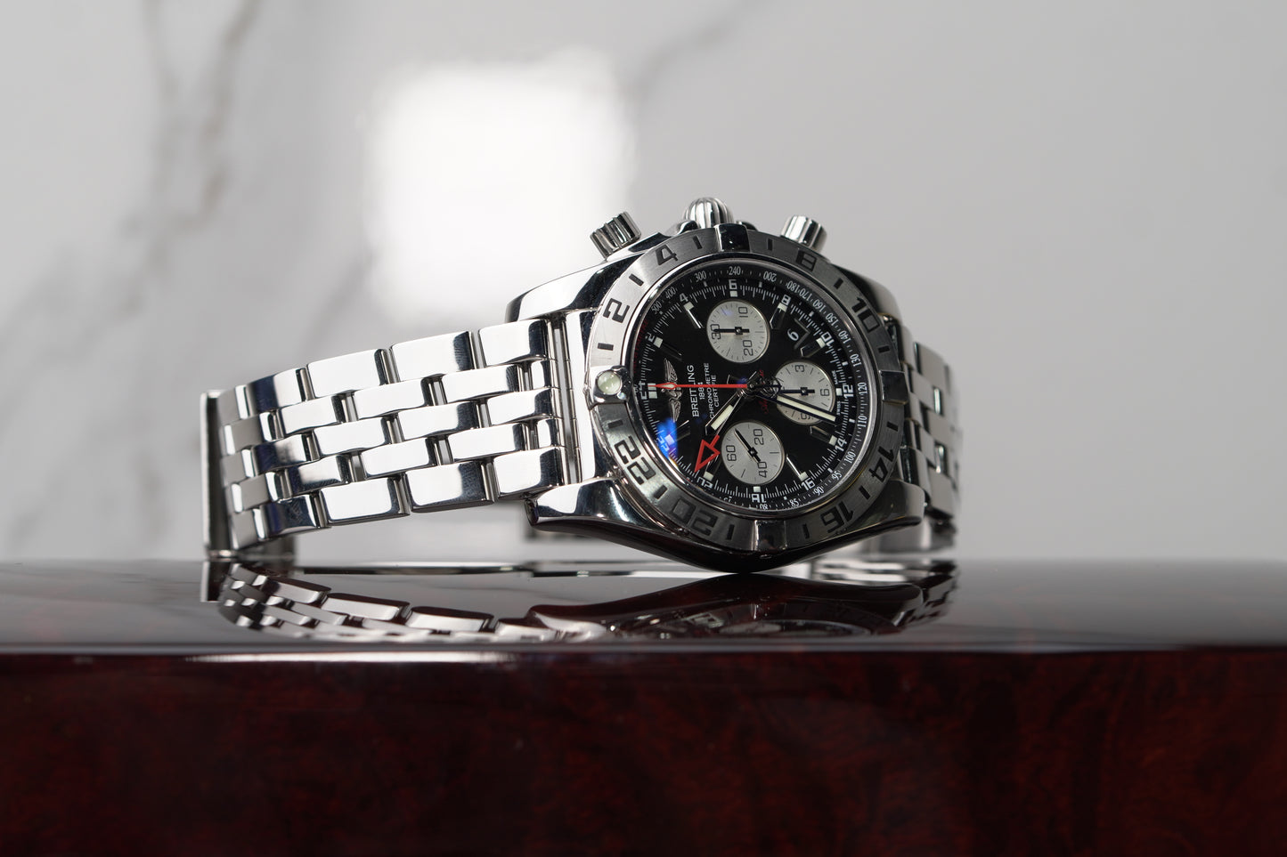 Breitling Chronomat Stainless Steel 44mm Bracelet Watch Only AB0420