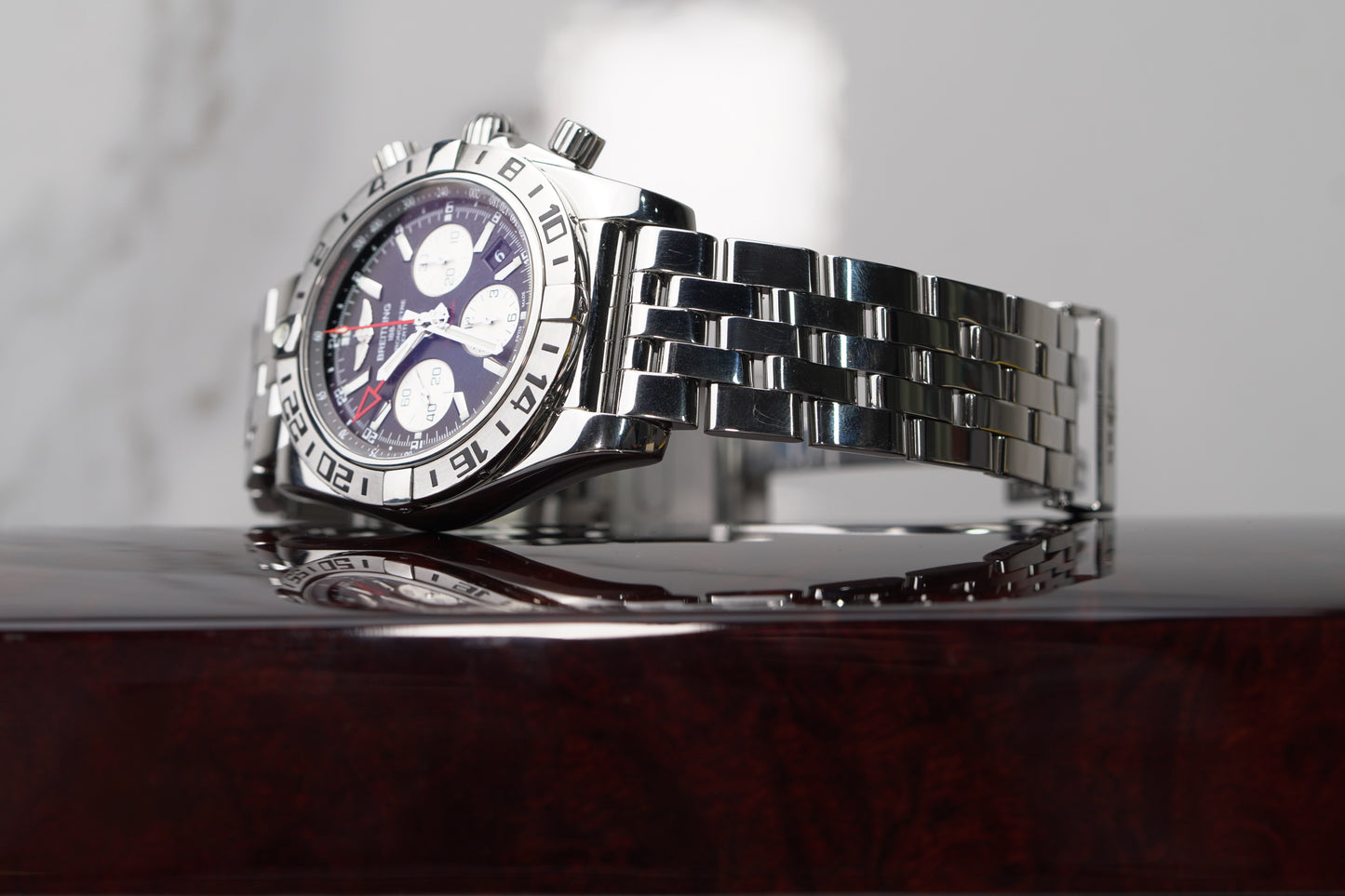 Breitling Chronomat Stainless Steel 44mm Bracelet Watch Only AB0420
