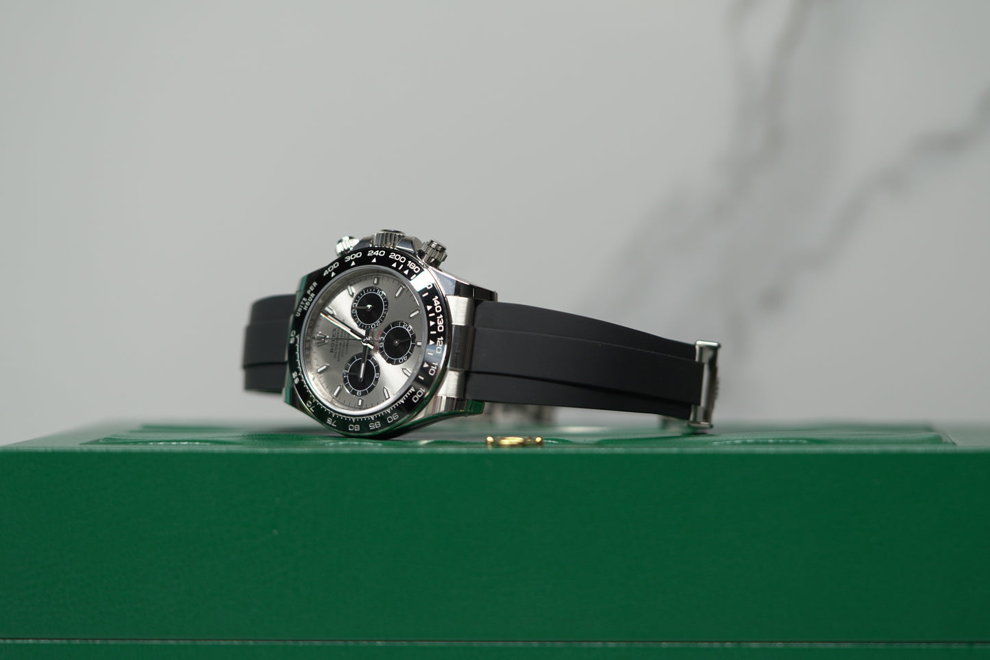 Rolex Daytona Ghost White Gold 40mm Silver Rubber Box & Papers 2024 126519LN