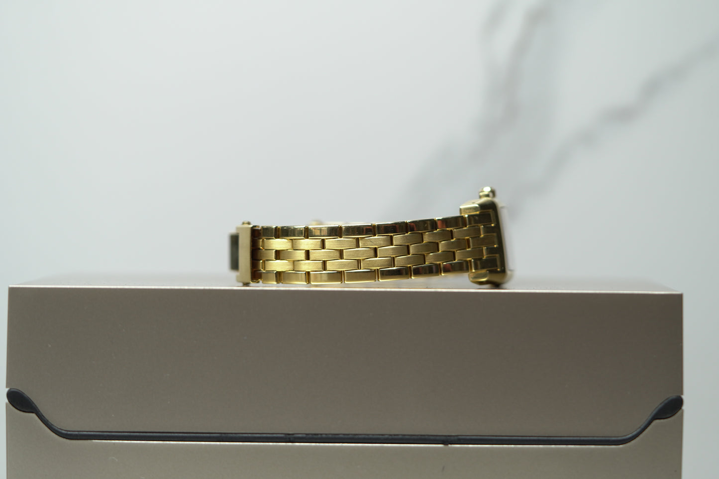 Jaeger Le Coutre Reverso Yellow Gold 26mm Dual White Bracelet Watch Only 290160