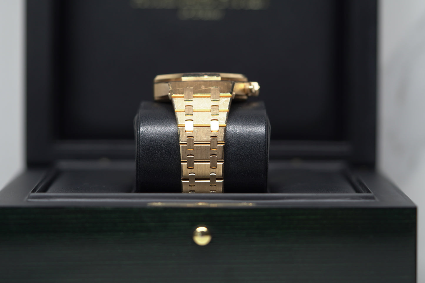 Audemars Piguet Royal Oak Offshore Rose Gold Diamond Bezel 38 White Bracelet Watch Only 26315OR