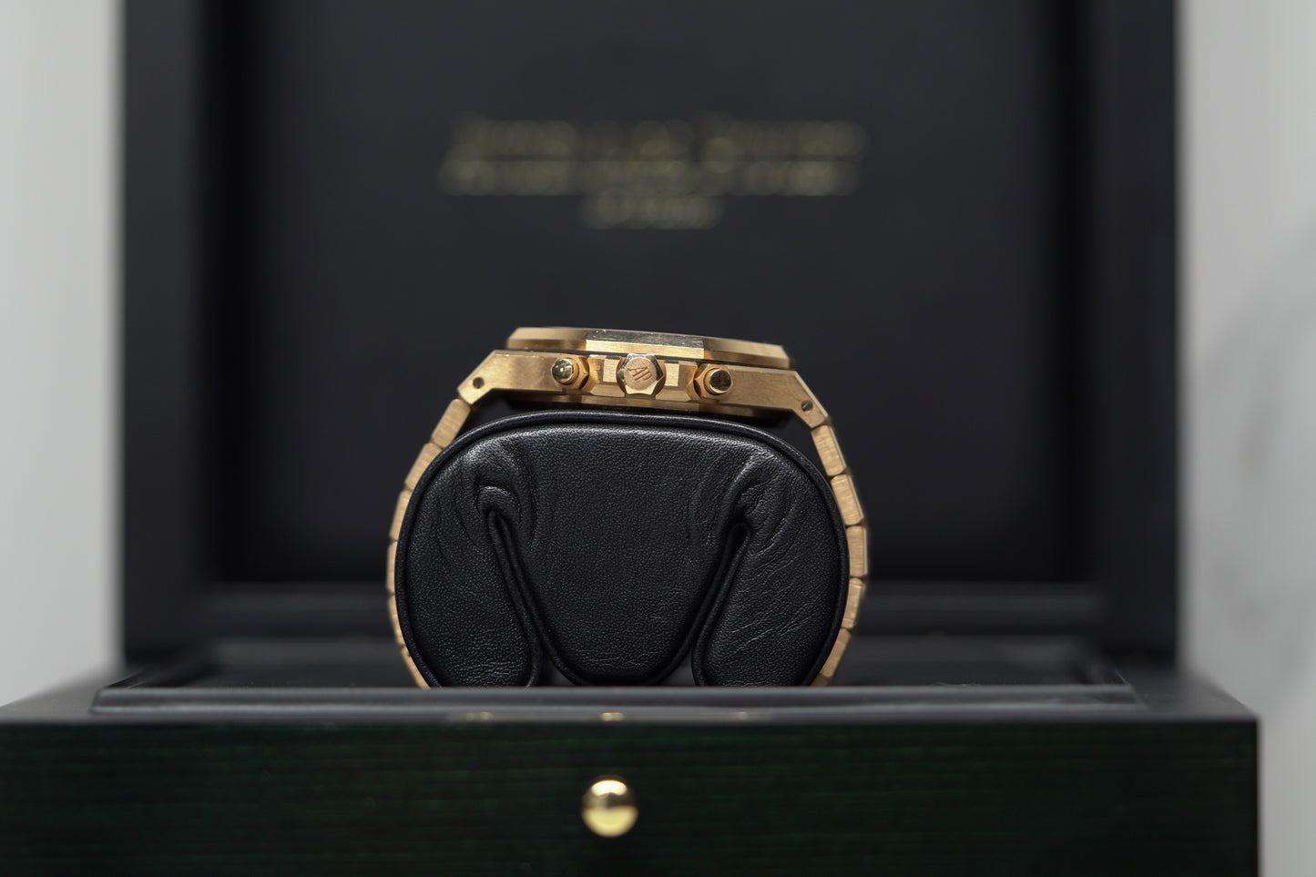 Audemars Piguet Royal Oak Offshore Rose Gold Diamond Bezel 38 White Bracelet Watch Only 26315OR