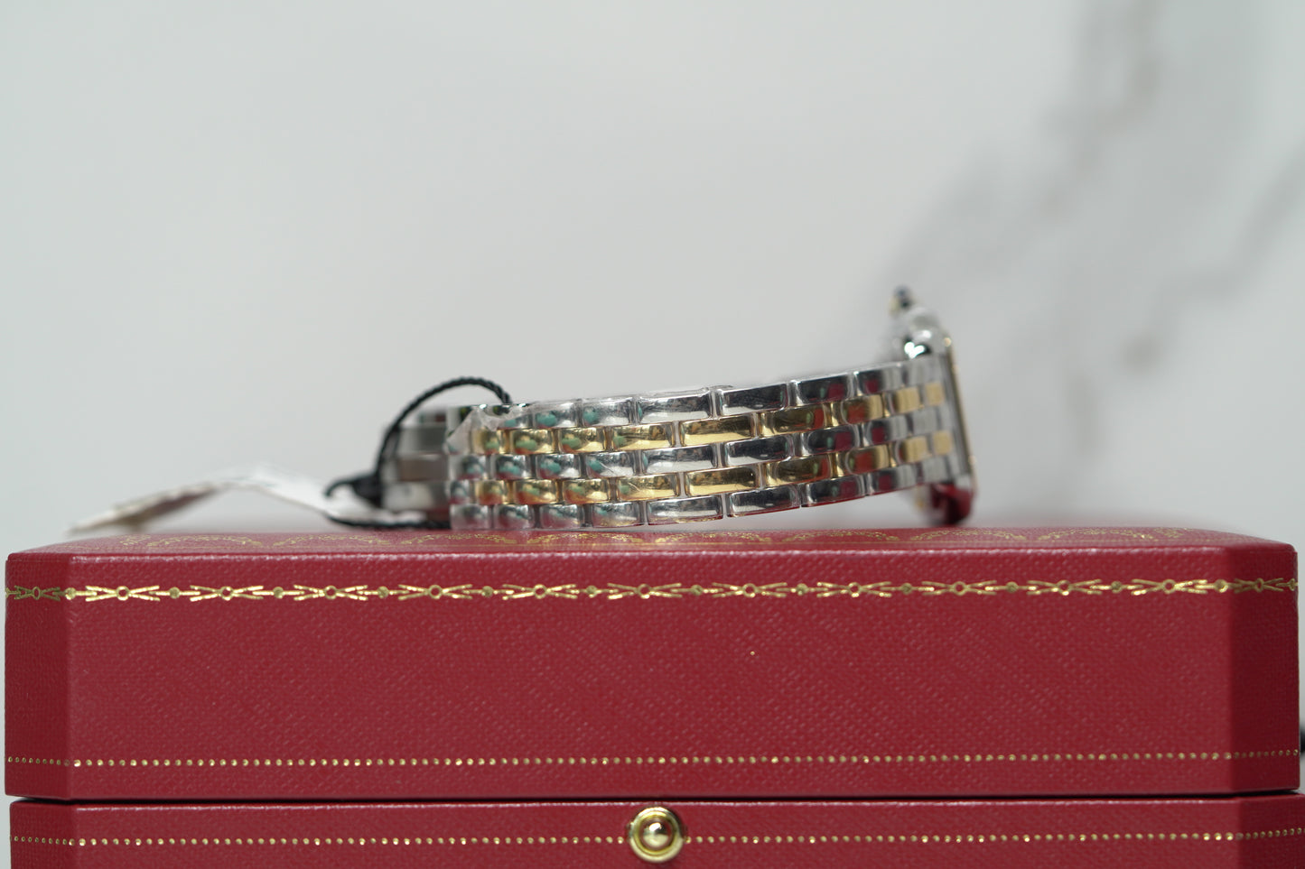 Cartier Panthere Two Tone Yellow Medium White Bracelet Box & Papers 2024 W2PN0007
