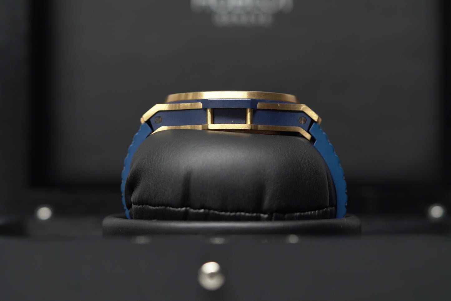 Hublot Big Bang Rose Gold 44mm Blue Rubber Watch Only 301PX7180LR