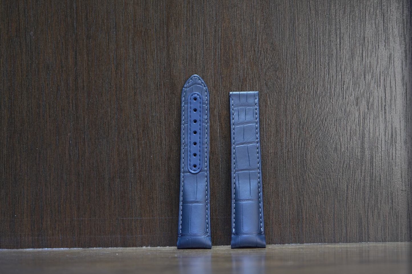 Blue Omega Speedmaster Moonphase (STRAP ONLY)