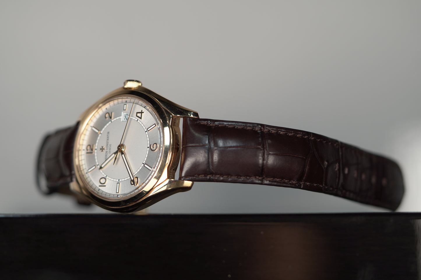 Vacheron Constantin Fiftysix Self-Winding Rose Gold 40mm Silver Leather Box & Papers 2022 4600E/000R-B441