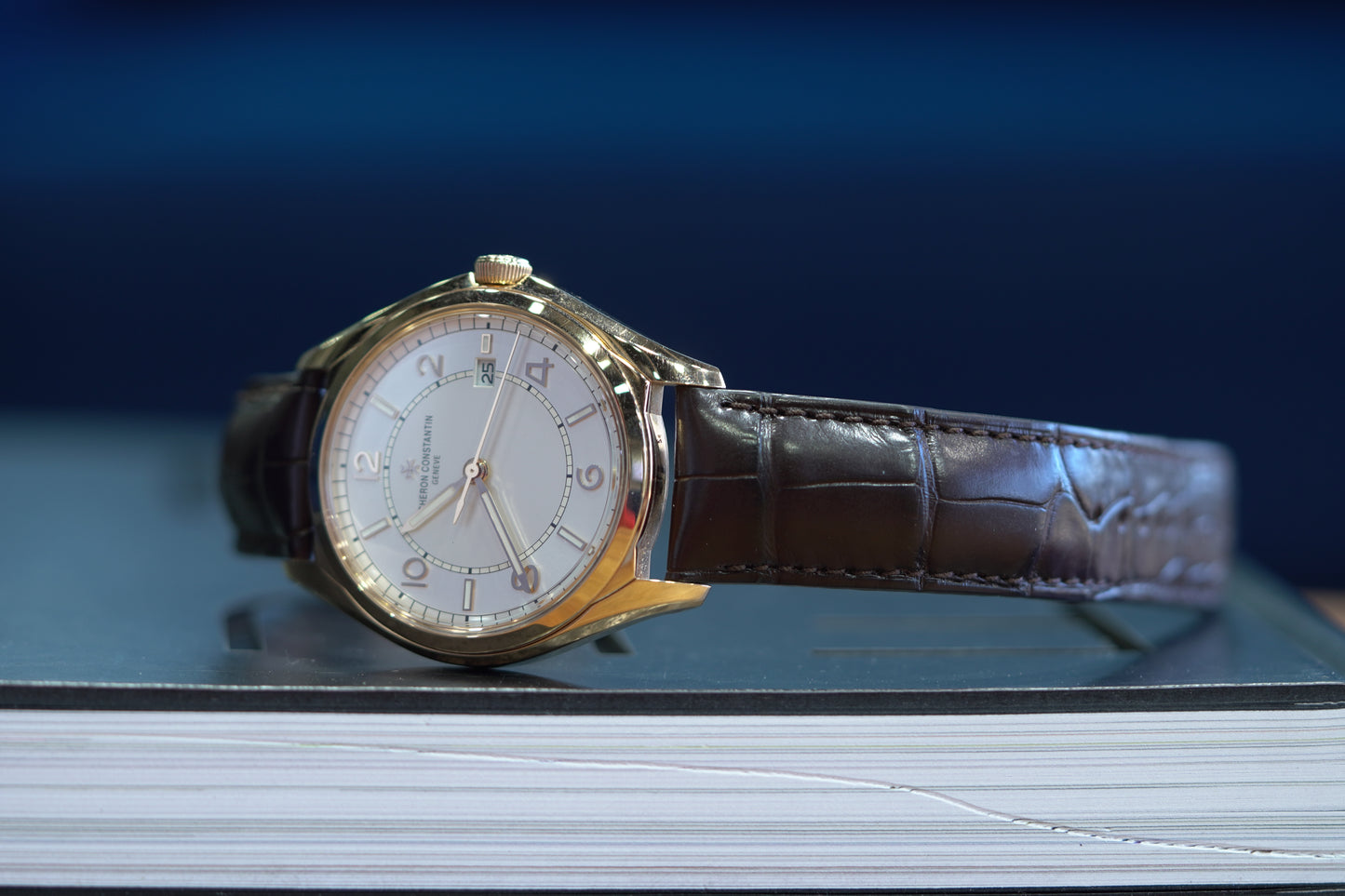 Vacheron Constantin Fiftysix Self-Winding Rose Gold 40mm Silver Leather Box & Papers 2022 4600E/000R-B441