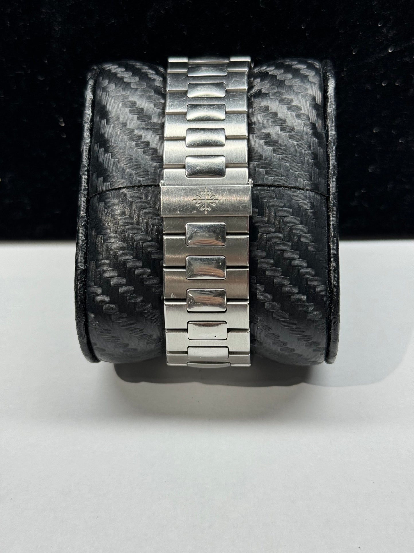 Patek Phillipe Nautilus Stainless Steel 40.5mm White Bracelet Box & Papers 5980