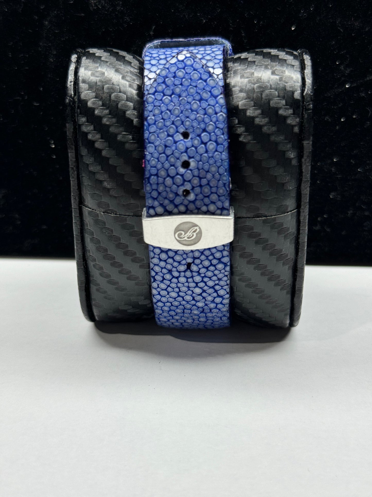 Breguet Classique Platinum 43mm Silver Custom Leather Watch Only 5717PT/US/9ZU