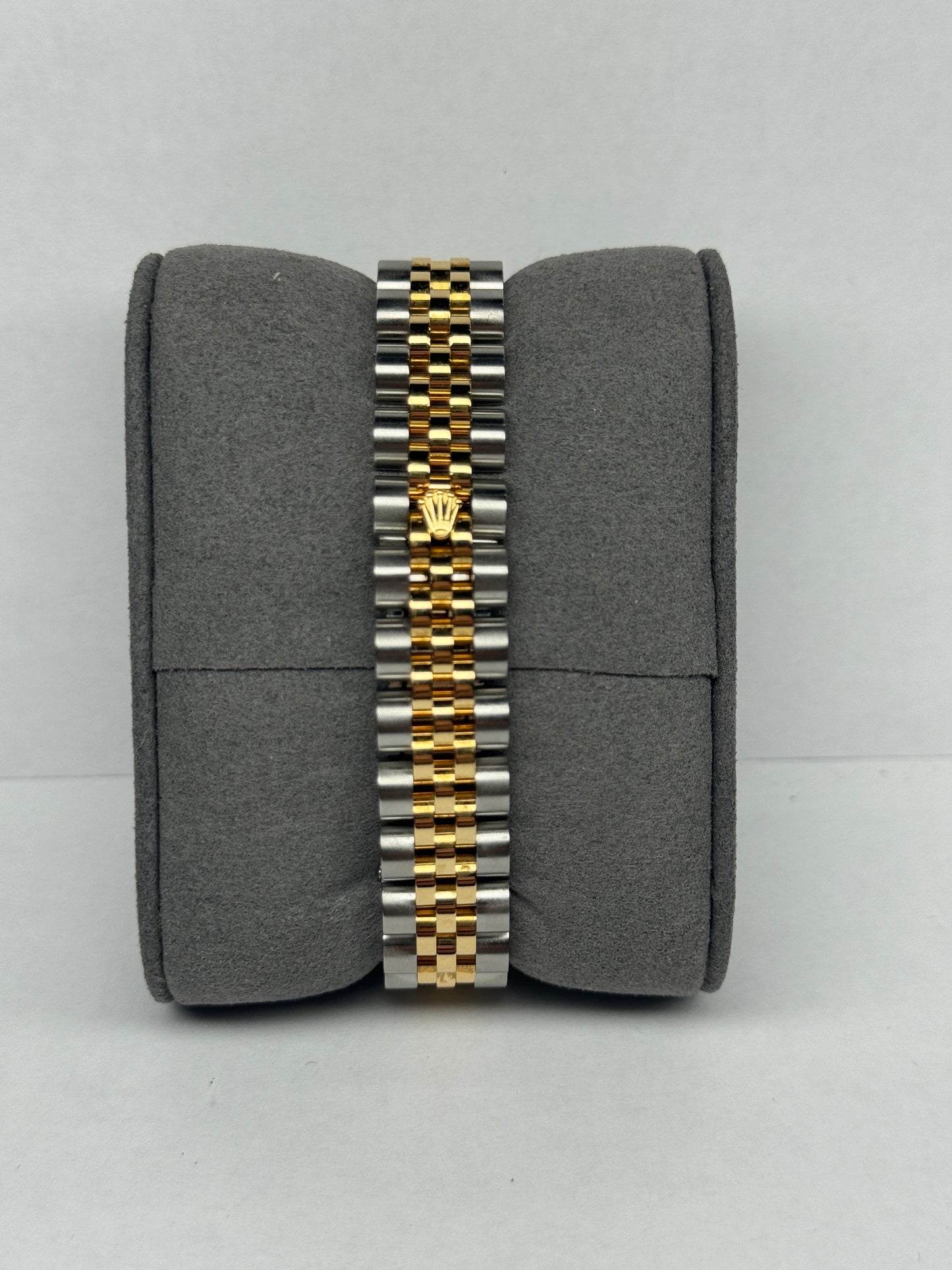 Rolex DateJust Two Tone Yellow 26mm Champagne Jubilee Box & Papers 2008 179173