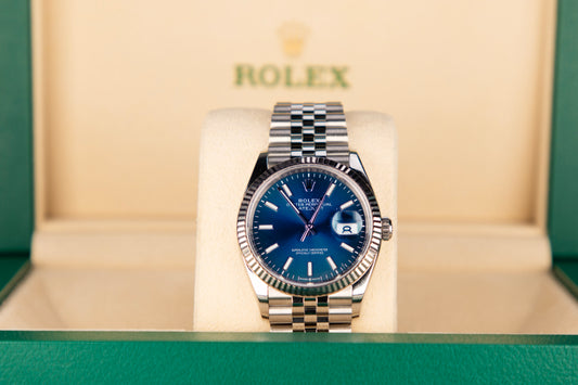 2024 Rolex Datejust 36mm Blue Dial Jubilee 126234