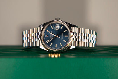 2024 Rolex Datejust 36mm Blue Dial Jubilee 126234