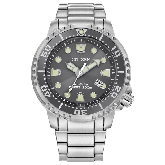 CITIZEN Promaster Dive Eco-Drive Diver Gray Dial 44mm BN0167-50H