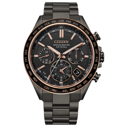 Citizen Attesa chronograph 44mm SUPER TITANIUM CC4074-61W