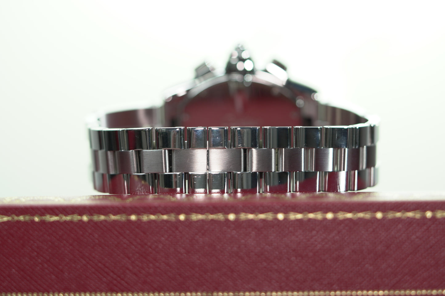 Cartier Roadster Stainless Steel 38mm Black Bracelet Watch Only W62020X6