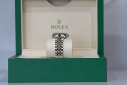 Rolex Datejust Two Tone Yellow Fluted 31mm Mother of Pearl Jubilee Box & Papers 2024 278273