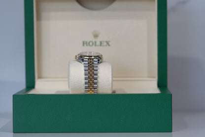 Rolex Datejust Two Tone Yellow Fluted 31mm Mother of Pearl Jubilee Box & Papers 2024 278273