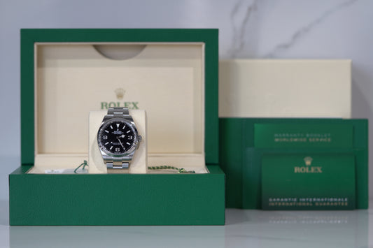 Rolex Explorer Stainless Steel 36mm Black Oyster Box & Papers 2023 124270