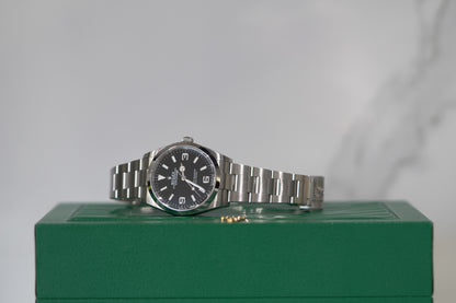 Rolex Explorer Stainless Steel 36mm Black Oyster Box & Papers 2023 124270