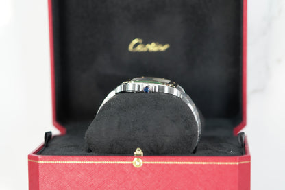 Cartier Santos Two Tone Yellow Large White Bracelet Box & Papers 2024 W2SA0009