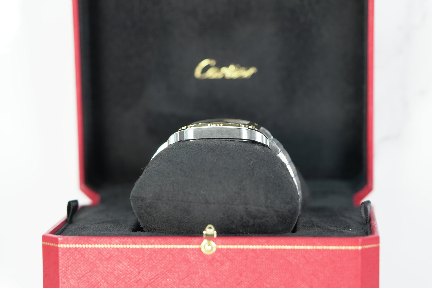 Cartier Santos Two Tone Yellow Large White Bracelet Box & Papers 2024 W2SA0009