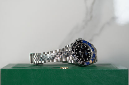 Rolex GMT Master II "Batgirl" Stainless Steel 40mm Black Jubilee Box & Papers 2021 126710BLNR