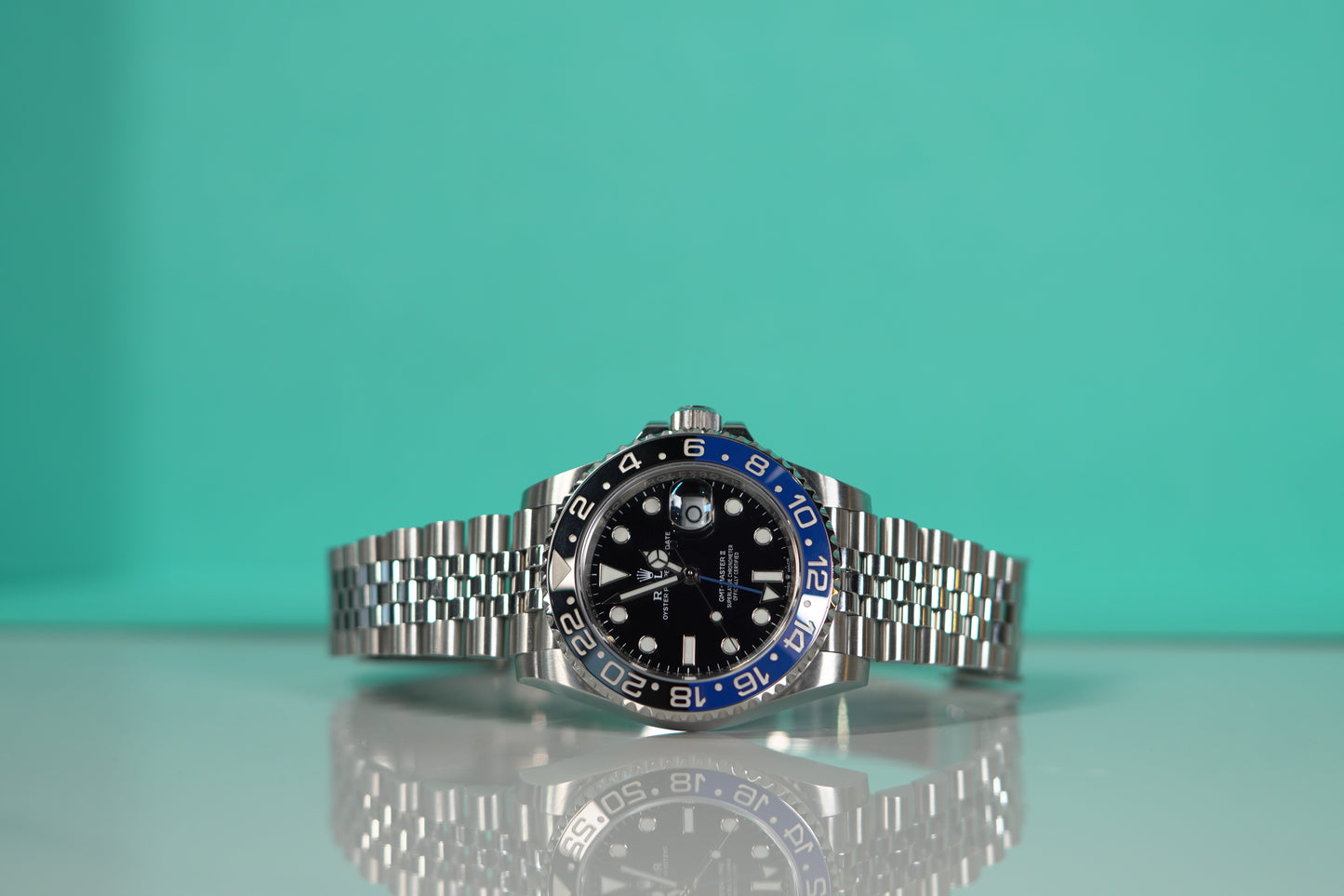 Rolex GMT Master II "Batgirl" Stainless Steel 40mm Black Jubilee Box & Papers 2021 126710BLNR