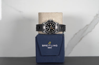 Breitling Superocean Stainless Steel 44mm Black Rubber Papers 2018 A17391