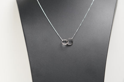 Silver Love Necklace 2.5g