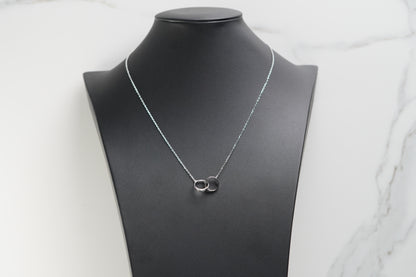 Silver Love Necklace 2.5g