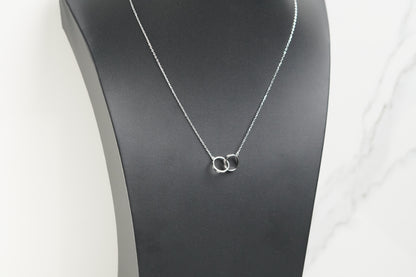 Silver Love Necklace 2.5g