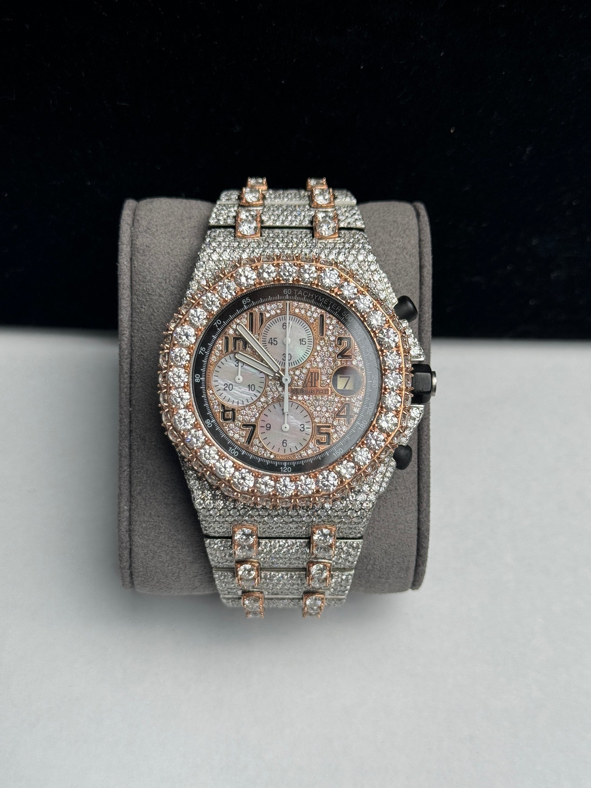 Audemars Piguet Royal Oak Offshore Two Tone Rose Bustdown 42mm