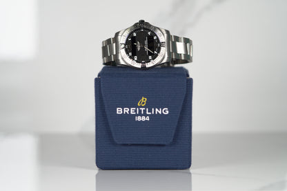 Breitling Aerospace Evo Titanium 43mm Black Bracelet Box & Papers 2024 E79363